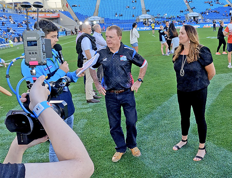 Touch Football on Show at Cbus Super Stadium - QLD All Schools News