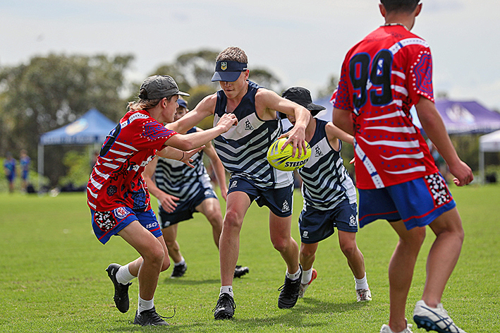 Touch Football on Show at Cbus Super Stadium - QLD All Schools News